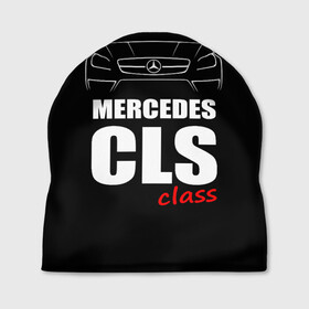 Шапка 3D с принтом Mercedes CLS Class в Санкт-Петербурге, 100% полиэстер | универсальный размер, печать по всей поверхности изделия | Тематика изображения на принте: mercedes benz | mercedes cls 63 amg | авто | автомобиль | машина | мерседес | тачка