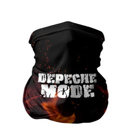 Бандана-труба 3D с принтом Depeche Mode в Санкт-Петербурге, 100% полиэстер, ткань с особыми свойствами — Activecool | плотность 150‒180 г/м2; хорошо тянется, но сохраняет форму | дипиш | мод | музыка | рок