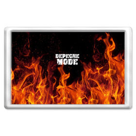 Магнит 45*70 с принтом Depeche Mode в Санкт-Петербурге, Пластик | Размер: 78*52 мм; Размер печати: 70*45 | Тематика изображения на принте: дипиш | мод | музыка | рок