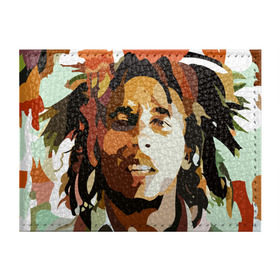 Обложка для студенческого билета с принтом Боб Марли в Санкт-Петербурге, натуральная кожа | Размер: 11*8 см; Печать на всей внешней стороне | bob marley | composer | guitarist | jamaica | jamaican musician | reggae | singer | музыкант | регги