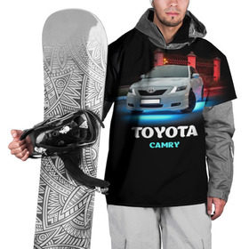 Накидка на куртку 3D с принтом Toyota Camry в Санкт-Петербурге, 100% полиэстер |  | Тематика изображения на принте: camry | toyota | авто. автомобиль | камри | машина | тачка | тойота
