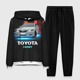 Мужской костюм 3D (с толстовкой) с принтом Toyota Camry в Санкт-Петербурге,  |  | camry | toyota | авто. автомобиль | камри | машина | тачка | тойота