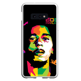 Чехол для Samsung S10E с принтом Ямайка Боб Марли в Санкт-Петербурге, Силикон | Область печати: задняя сторона чехла, без боковых панелей | reggae | регги