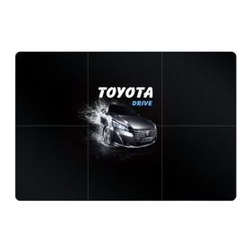Магнитный плакат 3Х2 с принтом Toyota Drive в Санкт-Петербурге, Полимерный материал с магнитным слоем | 6 деталей размером 9*9 см | crown | toyota | авто | автомобиль | краун | машина | тачка | тойота