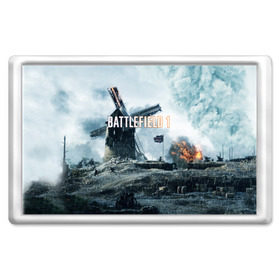 Магнит 45*70 с принтом Battlefield 1 в Санкт-Петербурге, Пластик | Размер: 78*52 мм; Размер печати: 70*45 | Тематика изображения на принте: батла | батлфилд
