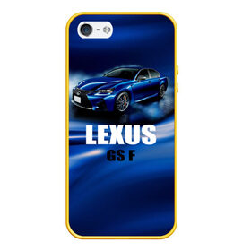 Чехол для iPhone 5/5S матовый с принтом Lexus GS F в Санкт-Петербурге, Силикон | Область печати: задняя сторона чехла, без боковых панелей | gs f | lexus | авто | автомобиль | лексус | машина | спорткар | тачка