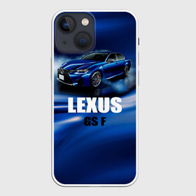 Чехол для iPhone 13 mini с принтом Lexus GS F в Санкт-Петербурге,  |  | gs f | lexus | авто | автомобиль | лексус | машина | спорткар | тачка