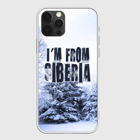 Чехол для iPhone 12 Pro Max с принтом Я из Сибири в Санкт-Петербурге, Силикон |  | siberia | зима | россия | сибирь | снег | холод