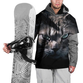 Накидка на куртку 3D с принтом Котик в Санкт-Петербурге, 100% полиэстер |  | Тематика изображения на принте: животные | кот | котенок | котик | кошка