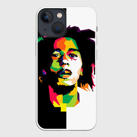 Чехол для iPhone 13 mini с принтом Bob Marley в Санкт-Петербурге,  |  | Тематика изображения на принте: боб марли | поп арт