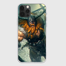 Чехол для iPhone 12 Pro Max с принтом Olaf в Санкт-Петербурге, Силикон |  | league of legends | lol | olaf | viking | викинг | лига легенд | лол | олаф