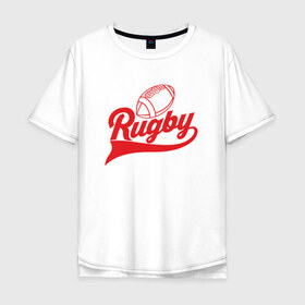 Мужская футболка хлопок Oversize с принтом RUGBY в Санкт-Петербурге, 100% хлопок | свободный крой, круглый ворот, “спинка” длиннее передней части | america | brokenfinger | dotrugby | league | nails | rugby | rugbyunion | usa | womensrugby | медведь | мяч | регби | россия