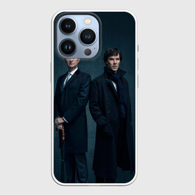 Чехол для iPhone 13 Pro с принтом Холмсы в Санкт-Петербурге,  |  | benedict | cumberbatch | doctor watson | freeman | holmes | sherlock | бенедикт | доктор ватсон | камбербатч | мартин | фриман | холмс | шерлок