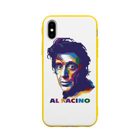 Чехол для Apple iPhone X силиконовый матовый с принтом Al Pacino в Санкт-Петербурге, Силикон | Печать на задней стороне чехла, без боковой панели | актёр | аль пачино | артист | звезда | кино | киноактёр | кинозвезда | кинофильм | роль