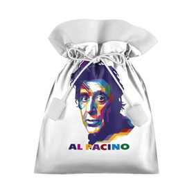 Подарочный 3D мешок с принтом Al Pacino в Санкт-Петербурге, 100% полиэстер | Размер: 29*39 см | актёр | аль пачино | артист | звезда | кино | киноактёр | кинозвезда | кинофильм | роль