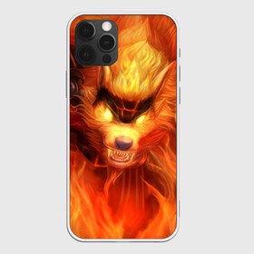 Чехол для iPhone 12 Pro Max с принтом Fire Wolf в Санкт-Петербурге, Силикон |  | Тематика изображения на принте: league of legends | lol | warwick | wolf | варвик | волк | лига легенд | лол