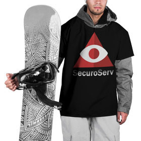 Накидка на куртку 3D с принтом SecuroServ в Санкт-Петербурге, 100% полиэстер |  | Тематика изображения на принте: auto | grand | gta | theft | гта