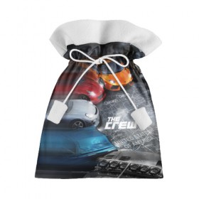 Подарочный 3D мешок с принтом The CREW в Санкт-Петербурге, 100% полиэстер | Размер: 29*39 см | car | crew | dirt | grid | nfs | гонки | машина | нфс