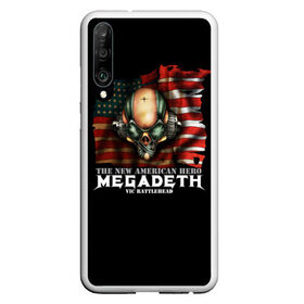 Чехол для Honor P30 с принтом Megadeth #3 в Санкт-Петербурге, Силикон | Область печати: задняя сторона чехла, без боковых панелей | Тематика изображения на принте: dave | megadeth | metal | mustaine | rattlehead | rock | thrash | vic | дейв | мастейн | мегадез | мегадет | мегедес | метал | рок | треш