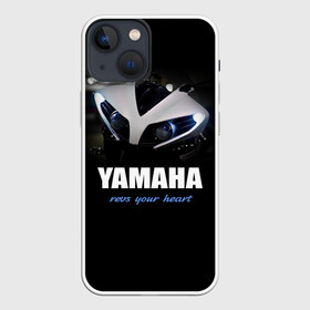 Чехол для iPhone 13 mini с принтом Yamaha в Санкт-Петербурге,  |  | yamaha | yzf | байк | байкер | мото | мотоцикл | мотоциклист | ямаха