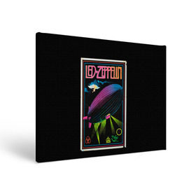 Холст прямоугольный с принтом Led Zeppelin 6 в Санкт-Петербурге, 100% ПВХ |  | Тематика изображения на принте: led zeppelin | лед зеппелин | роберт плант