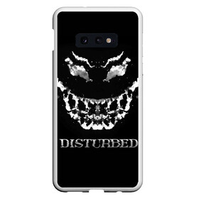 Чехол для Samsung S10E с принтом Disturbed 5 в Санкт-Петербурге, Силикон | Область печати: задняя сторона чехла, без боковых панелей | disturbed | donegan | draiman | moyer | wengren | венгрен | дистурбед | дониган | дрейман | мойер | хард рок