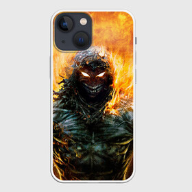 Чехол для iPhone 13 mini с принтом Disturbed 7 в Санкт-Петербурге,  |  | disturbed | donegan | draiman | moyer | wengren | венгрен | дистурбед | дониган | дрейман | мойер | хард рок