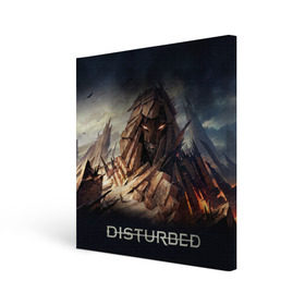 Холст квадратный с принтом Disturbed 8 в Санкт-Петербурге, 100% ПВХ |  | disturbed | donegan | draiman | moyer | wengren | венгрен | дистурбед | дониган | дрейман | мойер | хард рок