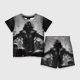 Детский костюм с шортами 3D с принтом Disturbed 9 в Санкт-Петербурге,  |  | Тематика изображения на принте: disturbed | donegan | draiman | moyer | wengren | венгрен | дистурбед | дониган | дрейман | мойер | хард рок