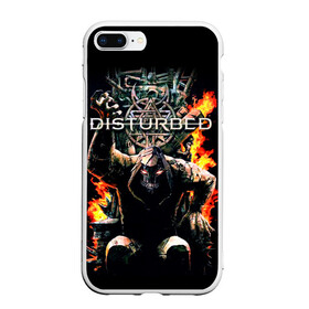 Чехол для iPhone 7Plus/8 Plus матовый с принтом Disturbed 11 в Санкт-Петербурге, Силикон | Область печати: задняя сторона чехла, без боковых панелей | disturbed | donegan | draiman | moyer | wengren | венгрен | дистурбед | дониган | дрейман | мойер | хард рок