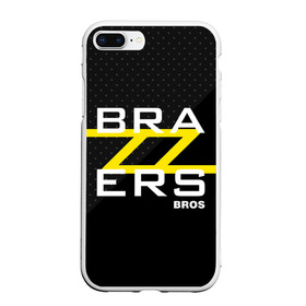 Чехол для iPhone 7Plus/8 Plus матовый с принтом Brazzers Bros в Санкт-Петербурге, Силикон | Область печати: задняя сторона чехла, без боковых панелей | Тематика изображения на принте: brazzers | erotic | johnny sins | love | man | pron | video | xxx | бразерс | браззерс | видео | джонни синс | лысый | любовь | прон