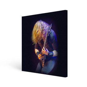 Холст квадратный с принтом Dave Mustaine в Санкт-Петербурге, 100% ПВХ |  | dave | megadeth | metal | mustaine | rattlehead | rock | thrash | vic | дейв | мастейн | мегадет | метал | рок | треш