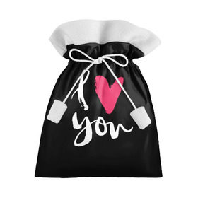 Подарочный 3D мешок с принтом Valentine`s Day, I Iove you в Санкт-Петербурге, 100% полиэстер | Размер: 29*39 см | Тематика изображения на принте: 14 | february | heart | holiday | i love you | valentines day | день святого валентина | праздник | сердце | февраль | я люблю тебя