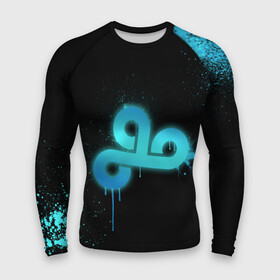 Мужской рашгард 3D с принтом cs:go   Cloud 9 (Black collection) в Санкт-Петербурге,  |  | cloud9 | cs | csgo | го | кс