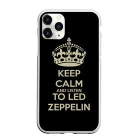 Чехол для iPhone 11 Pro матовый с принтом Led Zeppelin в Санкт-Петербурге, Силикон |  | led zeppelin
