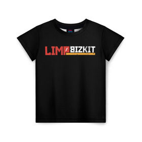 Детская футболка 3D с принтом Limp Bizkit в Санкт-Петербурге, 100% гипоаллергенный полиэфир | прямой крой, круглый вырез горловины, длина до линии бедер, чуть спущенное плечо, ткань немного тянется | fred durst | limp bizkit | лим бискит | фред дерст