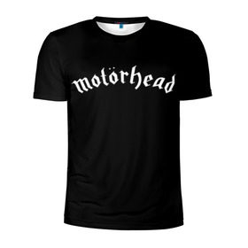 Мужская футболка 3D спортивная с принтом Motorhead в Санкт-Петербурге, 100% полиэстер с улучшенными характеристиками | приталенный силуэт, круглая горловина, широкие плечи, сужается к линии бедра | motorhead | моторхэд