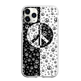 Чехол для iPhone 11 Pro матовый с принтом Peace Symbol в Санкт-Петербурге, Силикон |  | love | peace | symbol | знак | любовь | мир | пацифик | пацифика | сигнал | символ | хиппи