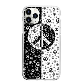 Чехол для iPhone 11 Pro Max матовый с принтом Peace Symbol в Санкт-Петербурге, Силикон |  | love | peace | symbol | знак | любовь | мир | пацифик | пацифика | сигнал | символ | хиппи