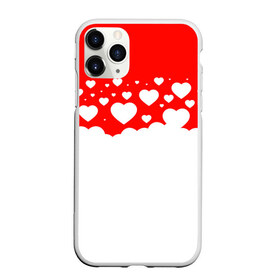 Чехол для iPhone 11 Pro матовый с принтом Сердечки в Санкт-Петербурге, Силикон |  | 14 февраля | валентин | влюбленные | девушке | день святого валентина | жене | любимой | любимому | мужу | пара | парные | парню | подарок | подарок жене | подарок мужу