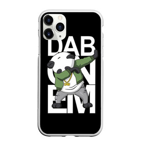 Чехол для iPhone 11 Pro матовый с принтом Panda dab в Санкт-Петербурге, Силикон |  | dab | dab n dance | dab on em | panda dab | дэб