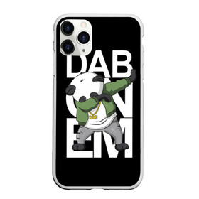 Чехол для iPhone 11 Pro Max матовый с принтом Panda dab в Санкт-Петербурге, Силикон |  | dab | dab n dance | dab on em | panda dab | дэб