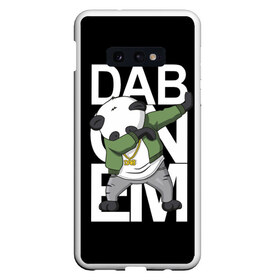 Чехол для Samsung S10E с принтом Panda dab в Санкт-Петербурге, Силикон | Область печати: задняя сторона чехла, без боковых панелей | dab | dab n dance | dab on em | panda dab | дэб