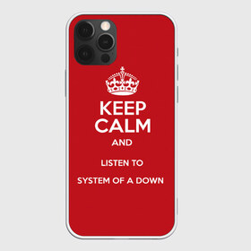 Чехол для iPhone 12 Pro Max с принтом Keep Calm SOAD в Санкт-Петербурге, Силикон |  | soad | system of a down