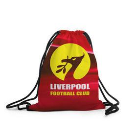 Рюкзак-мешок 3D с принтом Liverpool в Санкт-Петербурге, 100% полиэстер | плотность ткани — 200 г/м2, размер — 35 х 45 см; лямки — толстые шнурки, застежка на шнуровке, без карманов и подкладки | football | англия | ливерпуль | премьер лига | фанат | футбол | футболист