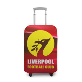 Чехол для чемодана 3D с принтом Liverpool в Санкт-Петербурге, 86% полиэфир, 14% спандекс | двустороннее нанесение принта, прорези для ручек и колес | football | англия | ливерпуль | премьер лига | фанат | футбол | футболист