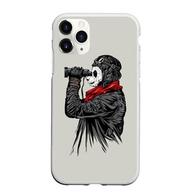 Чехол для iPhone 11 Pro Max матовый с принтом Панда танкист в Санкт-Петербурге, Силикон |  | Тематика изображения на принте: animal | bear | beast | panda | tank | war | война | животное | зверь | игра | медведь | панда | танк