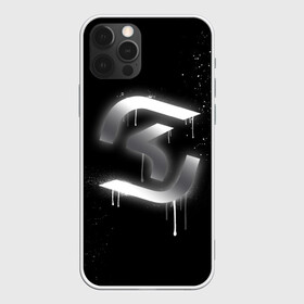 Чехол для iPhone 12 Pro с принтом cs:go - SK Gaming (Black collection) в Санкт-Петербурге, силикон | область печати: задняя сторона чехла, без боковых панелей | Тематика изображения на принте: cs | csgo | sk | го | кс | ск