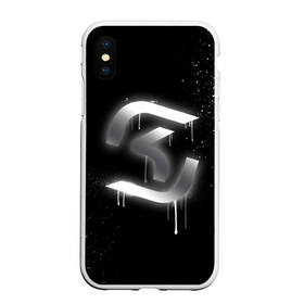 Чехол для iPhone XS Max матовый с принтом csgo - SK Gaming (Black collection) в Санкт-Петербурге, Силикон | Область печати: задняя сторона чехла, без боковых панелей | cs | csgo | sk | го | кс | ск