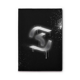 Обложка для автодокументов с принтом cs:go - SK Gaming (Black collection) в Санкт-Петербурге, натуральная кожа |  размер 19,9*13 см; внутри 4 больших “конверта” для документов и один маленький отдел — туда идеально встанут права | cs | csgo | sk | го | кс | ск